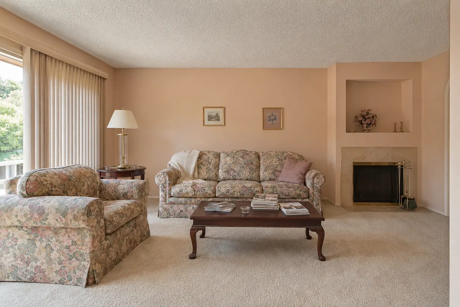 Client room before design direction